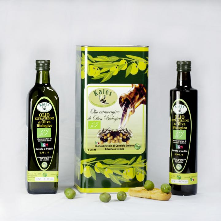 L’olio extravergine di oliva Corniola Kales