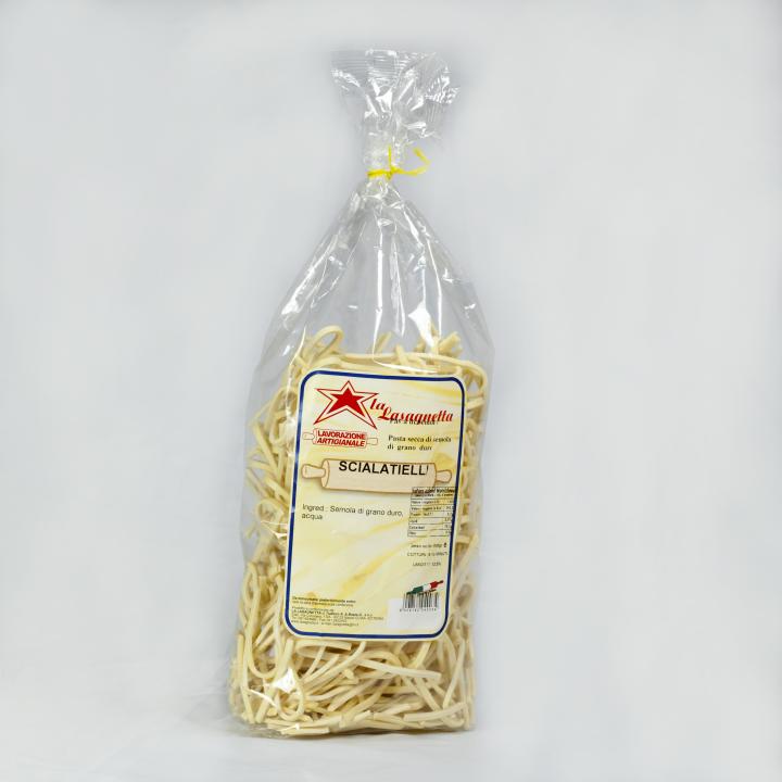 Gli Scialatielli  del pastificio “La Lasagnetta”