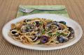Golosi Pasticci: Spaghetti dietetici funghi e olive nere