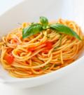 Spaghetti Pomodoro alla Mediterranea
