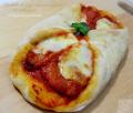 Oggi vi cucino così!: Cannolo di Pizza con Parmigiana di Melanzane
